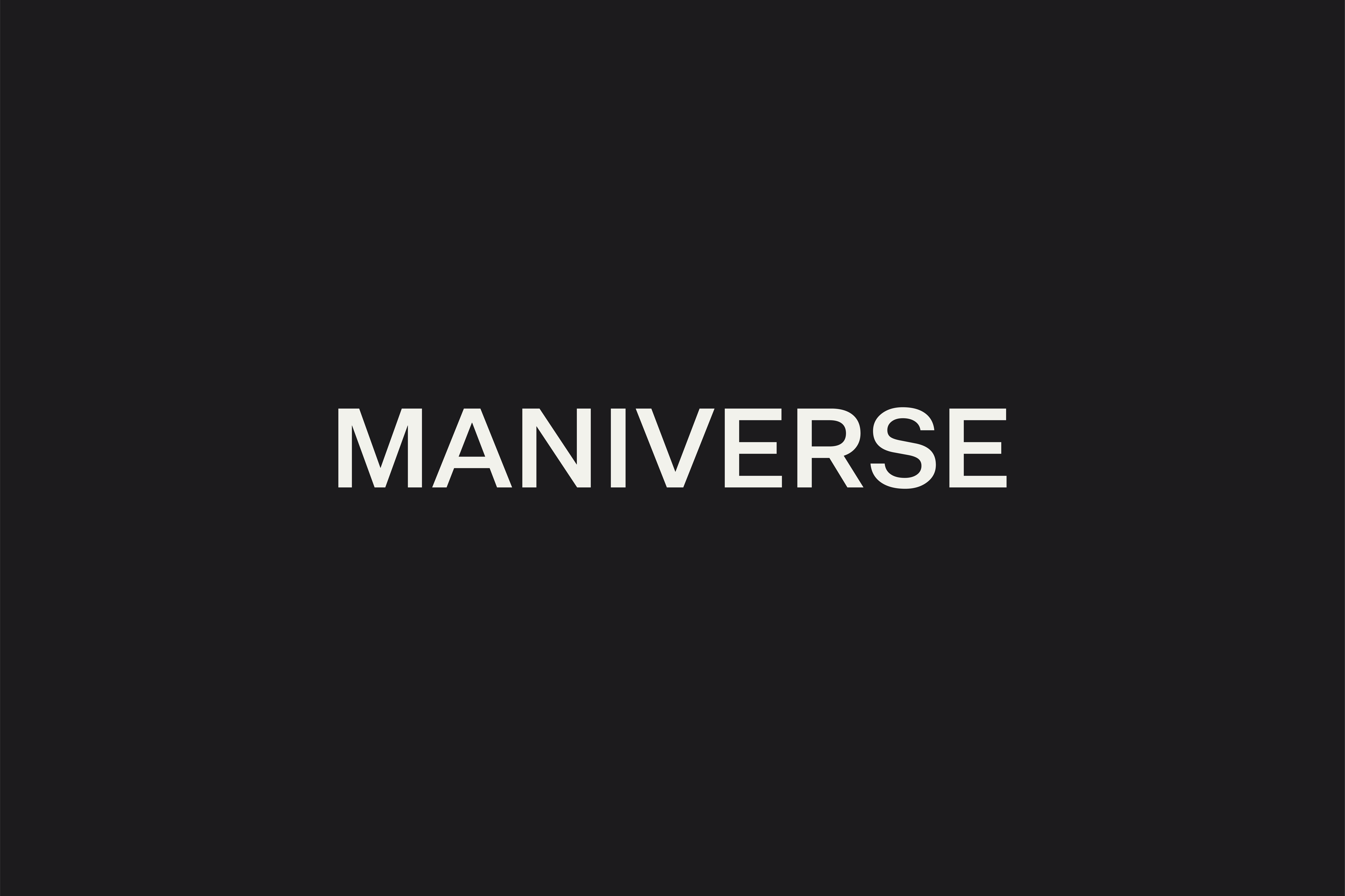 maniverse wordmark